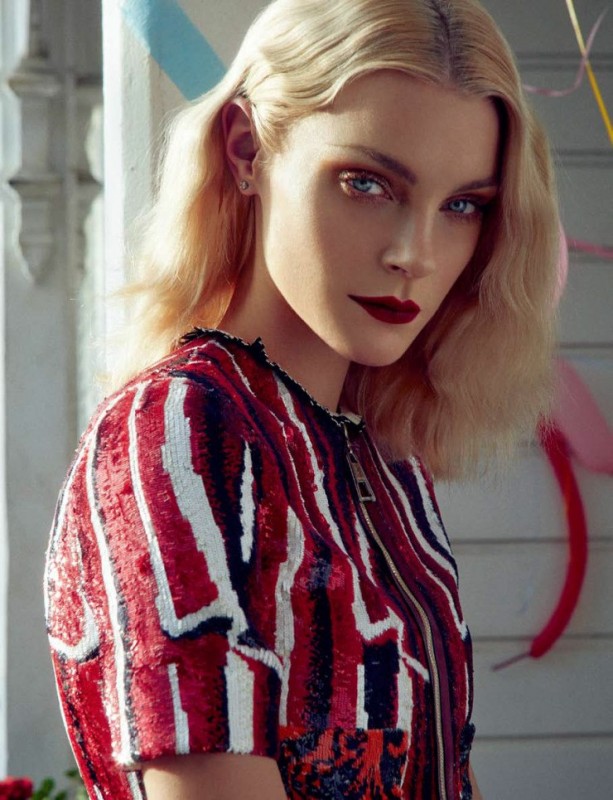 Jessica Stam by Sofia Sanchez & Mauro Mongiello