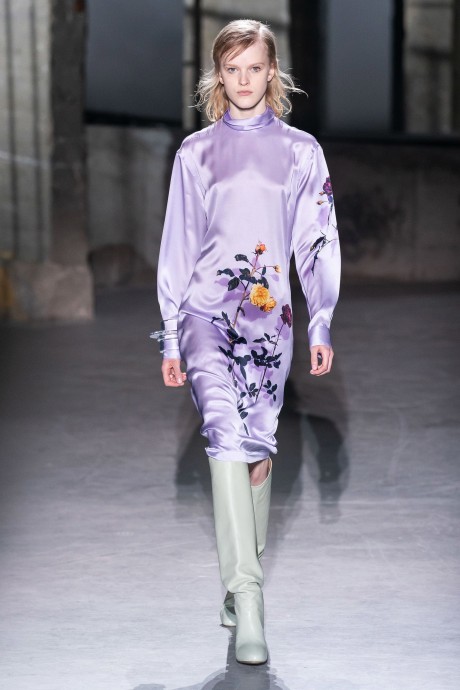 Модели коллекции Dries Van Noten