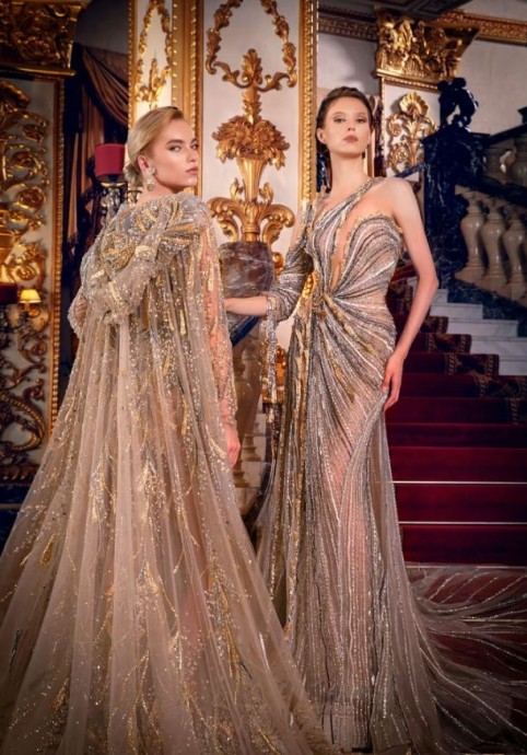 Ziad Nakad Осень/Зима 2024/2025 Париж Haute Couture