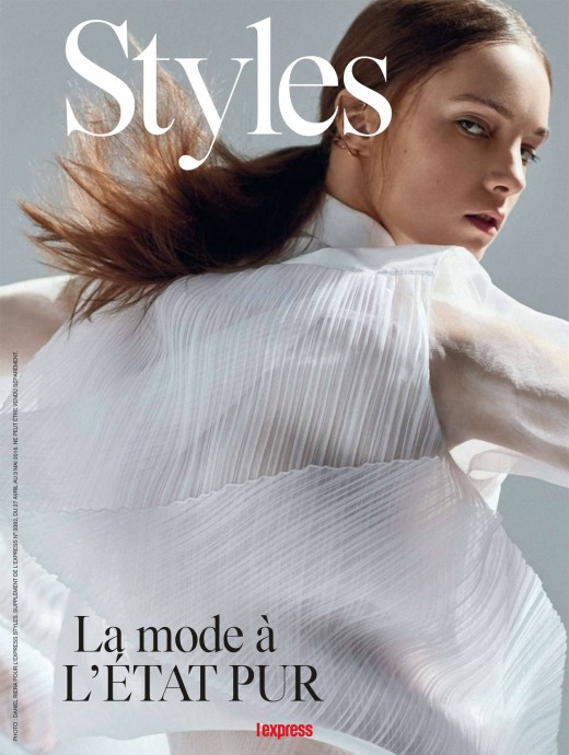 Irina Liss for L’Express Styles Magazine by Daniel Riera Irina Liss for L’Express Styles Magazine by Daniel Riera