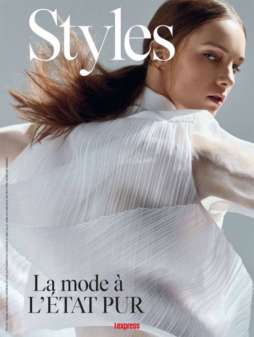 Irina Liss for L’Express Styles Magazine by Daniel Riera