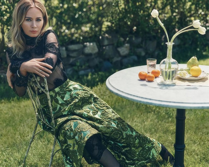 Эмили Блант (Emily Blunt) в фотосессии для журнала Harper’s Bazaar UK (2023)