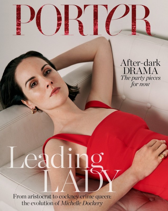 Michelle Dockery for PorterEdit by Ward Ivan Rafik