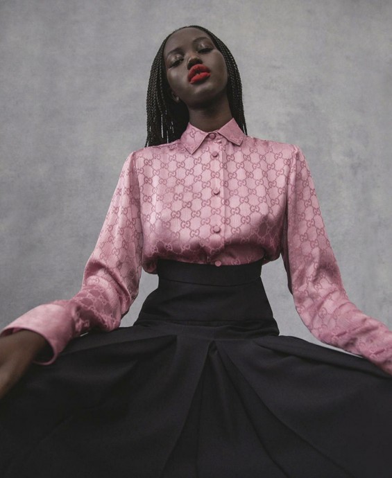 Адут Акеч (Adut Akech) в фотосессии для журнала Vogue Australia Адут Акеч (Adut Akech) в фотосессии для журнала Vogue Australia