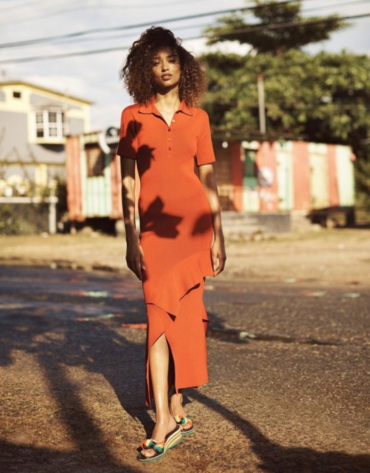 Anais Mali for The Edit Magazine by Emma Tempest