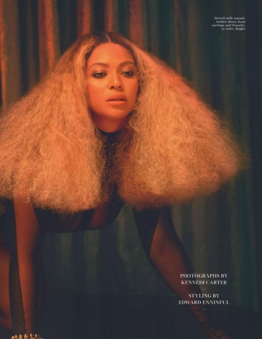 Бейонсе (Beyoncé) в фотосессии для журнала Vogue UK