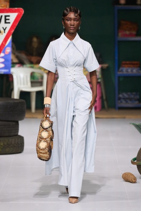 Коллекция Tolu Coker Fall 2024 Ready-to-Wear