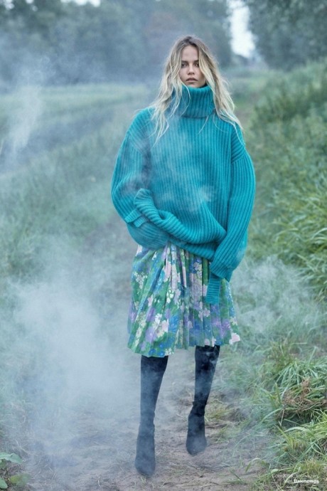 Natasha Poly for Vogue Netherlands by Alique