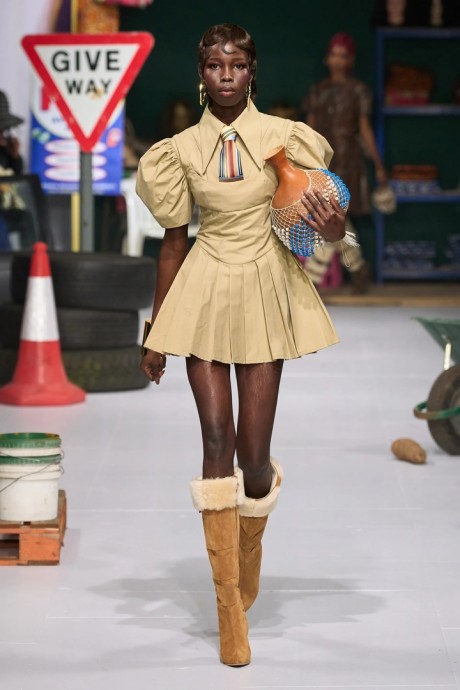 Коллекция Tolu Coker Fall 2024 Ready-to-Wear