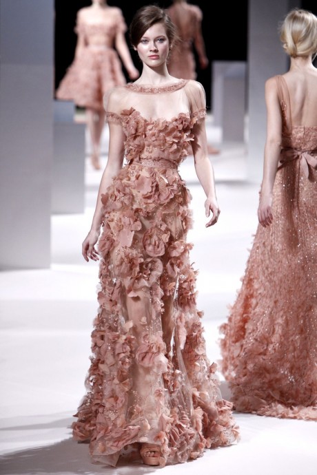 Модели коллекции Elie Saab