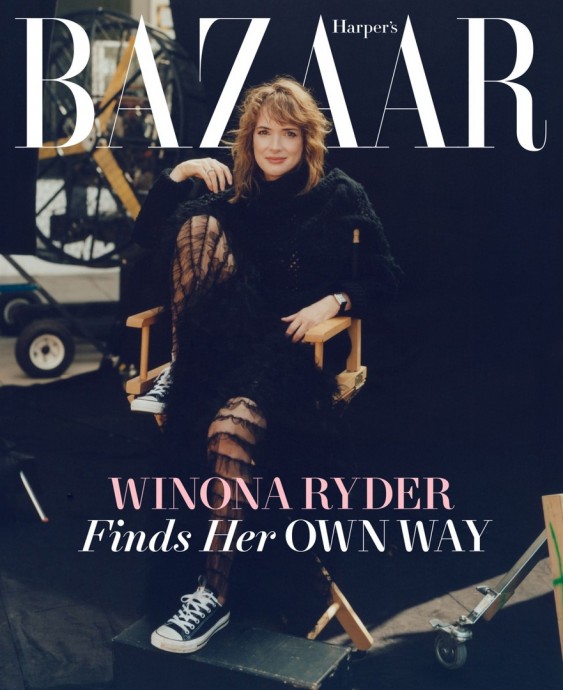 Вайнона Райдер (Winona Ryder) в фотосессии для журнала Harper’s Bazaar US (2022)