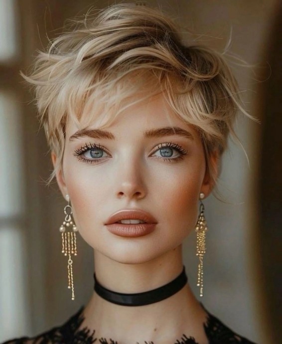 Актуальная короткая стрижка