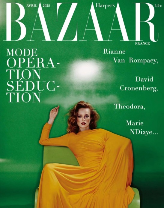 Рианн Ван Ромпей в съёмке «Последний танец» в Harper’s Bazaar Франция Рианн Ван Ромпей в съёмке «Последний танец» в Harper’s Bazaar Франция
