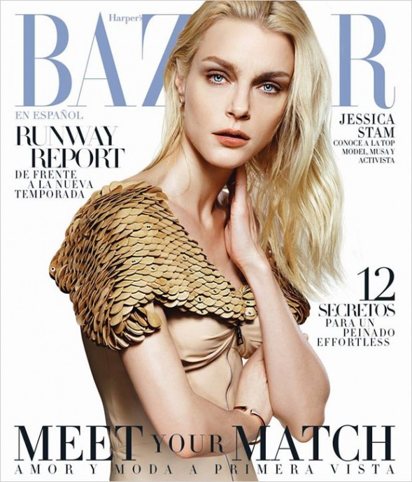 Jessica Stam for Harper’s Bazaar Mexico by Matallana