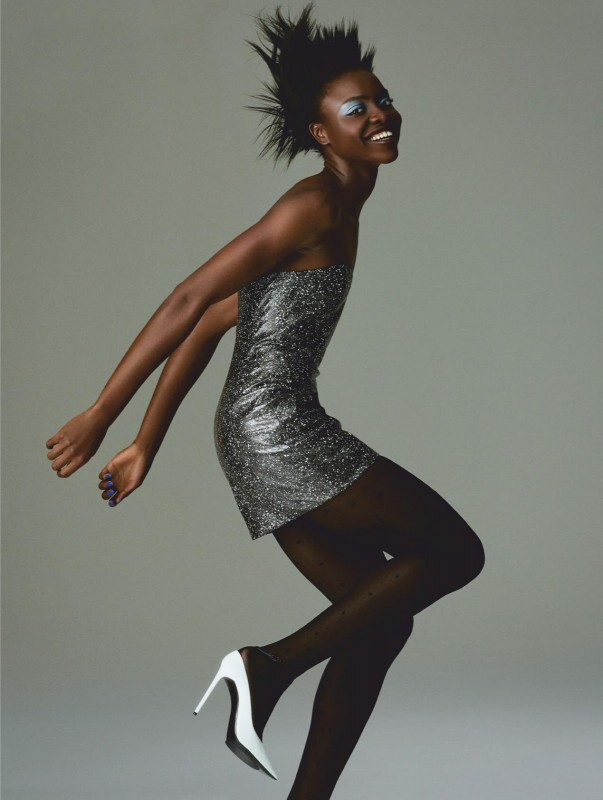 Olamide Ogundele for Elle UK by Daniel Clavero