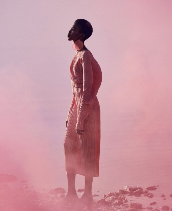 Aamito Lagum for Harper’s Bazaar by Daniel Riera