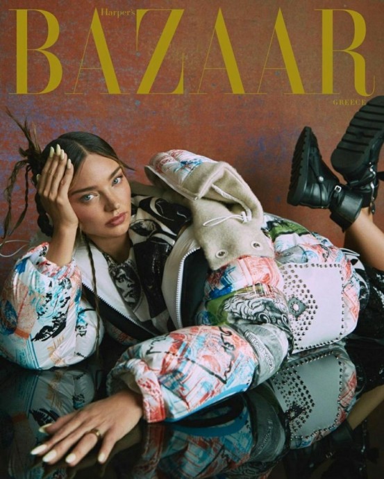 Миранда Керр (Miranda Kerr) в фотосессии для журнала Harper’s Bazaar Greece