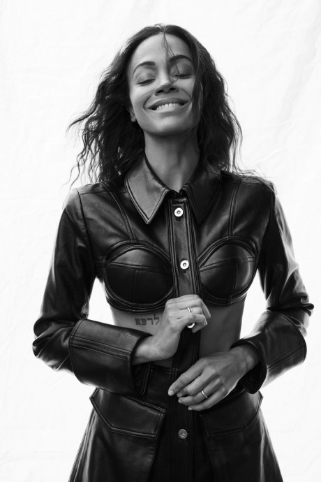 Зои Салдана (Zoe Saldana) в фотосессии для журнала Marie Claire UK (2023)