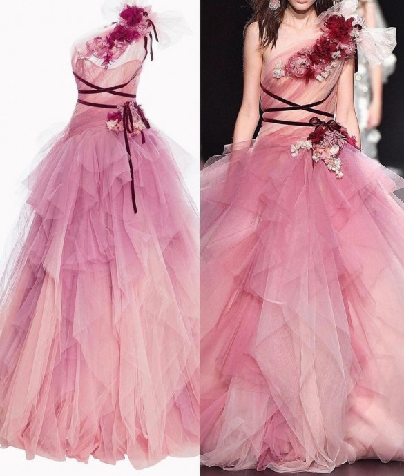 Для вас сегодня несколько действительно прекрасных розовых платьев