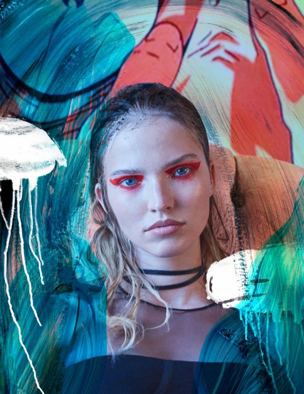 Sasha Luss for The Fashionable Lampoon by Hunter & Gatti Sasha Luss for The Fashionable Lampoon by Hunter & Gatti