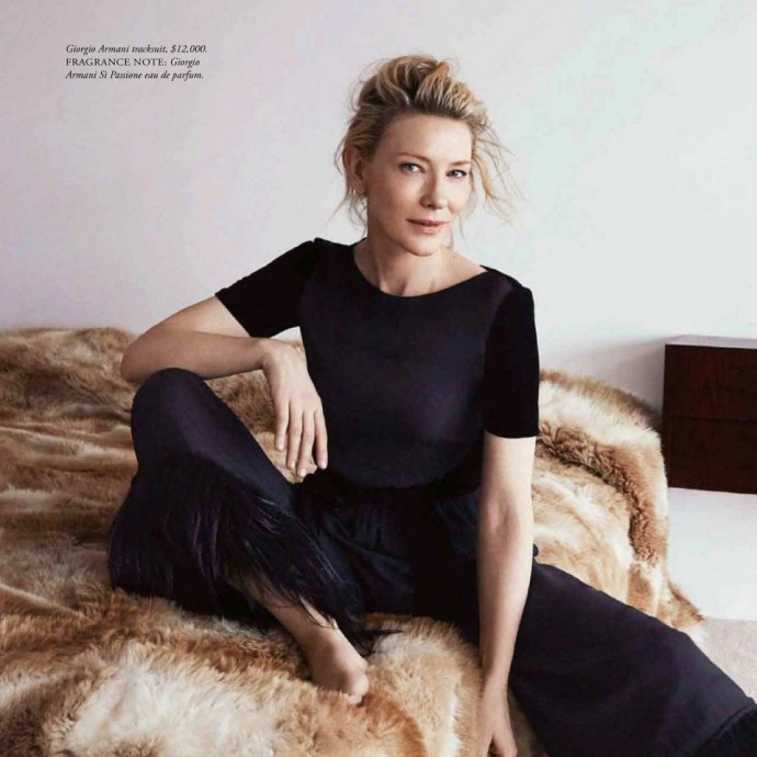 Кейт Бланшетт в фотосессии для Harper’s Bazaar