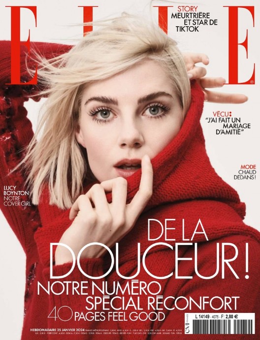 Люси Бойнтон (Lucy Boynton) в фотосессии для журнала Elle France (2024)