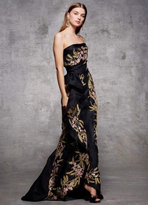 Модели коллекции Marchesa