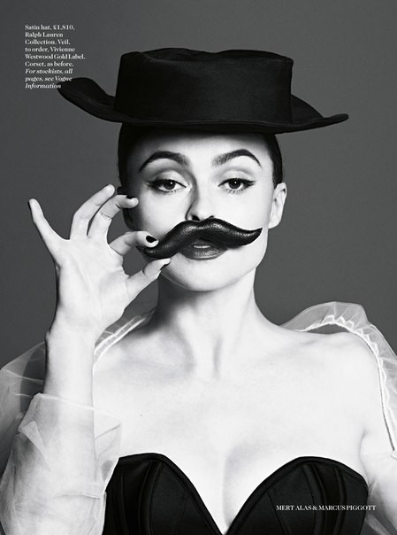 Helena Bonham Carter by Mert & Marcus