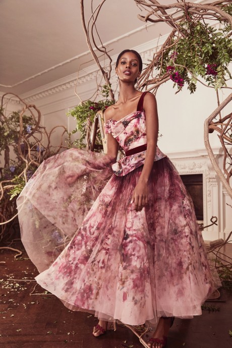 Модели коллекции Marchesa