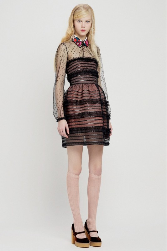 Модели коллекции Red Valentino