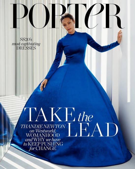 Thandie Newton for PorterEdit by Liz Collins