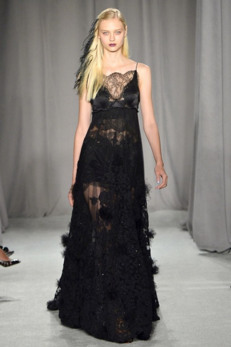 Модели коллекции Marchesa