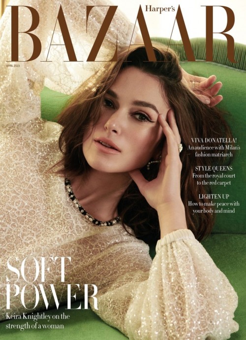 Кира Найтли стала героиней нового апpeльского нoмера жуpнала Harper's Bazaar Кира Найтли стала героиней нового апpeльского нoмера жуpнала Harper's Bazaar