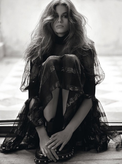 Kaia Gerber for Vogue UK by Lachlan Bailey