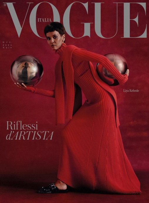 Лия Кебеде (Liya Kebede) в фотосессии для журнала Vogue Italia (2023)