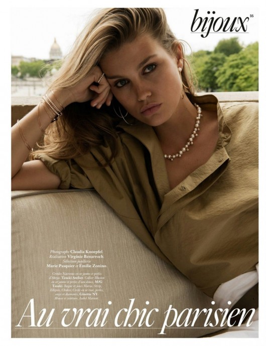 Луна Бийль (Luna Bijl) в фотосессии для журнала Vogue Paris