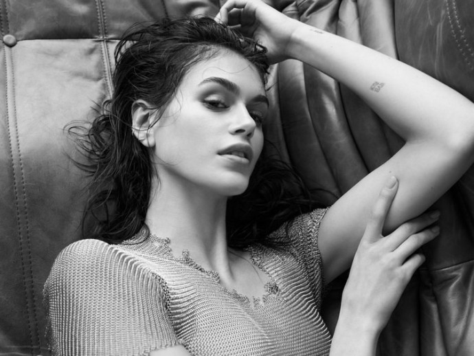 Кайя Гербер (Kaia Gerber) в фотосессии для журнала Vogue Spain (2025)