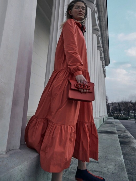 Simona Godal в фотосессии для Vogue Ukraine. Фотограф Olga Rubio Dalmau