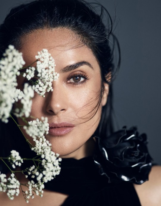 Salma Hayek for The Edit Magazine by Nico Bustos