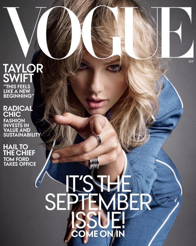 Taylor Swift for American Vogue by Inez & Vinoodh