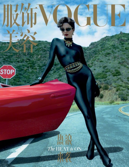 Кендалл Дженнер (Kendall Jenner) в фотосессии для журнала Vogue China