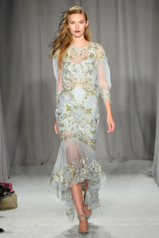 Модели коллекции Marchesa