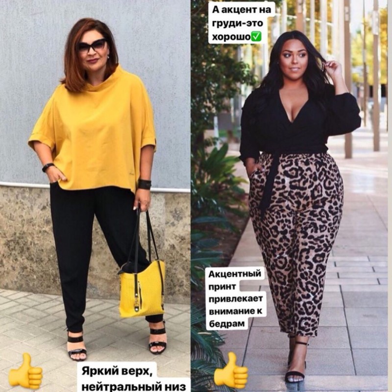 Про визуальную коррекцию plus size