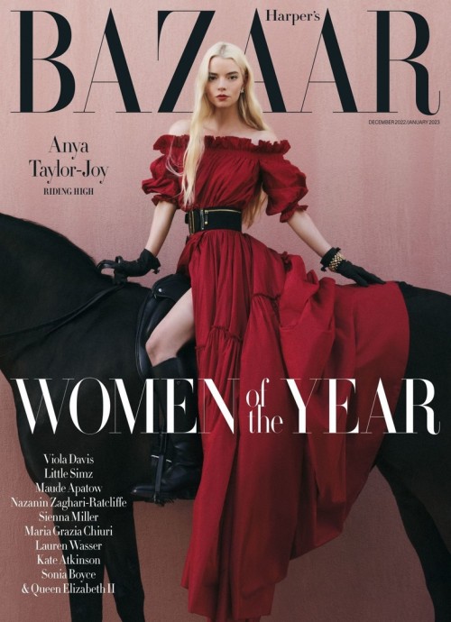 Аня Тейлор-Джой (Anya Taylor-Joy) в фотосессии для журнала Harper’s Bazaar UK (2022) Аня Тейлор-Джой (Anya Taylor-Joy) в фотосессии для журнала Harper’s Bazaar UK (2022)