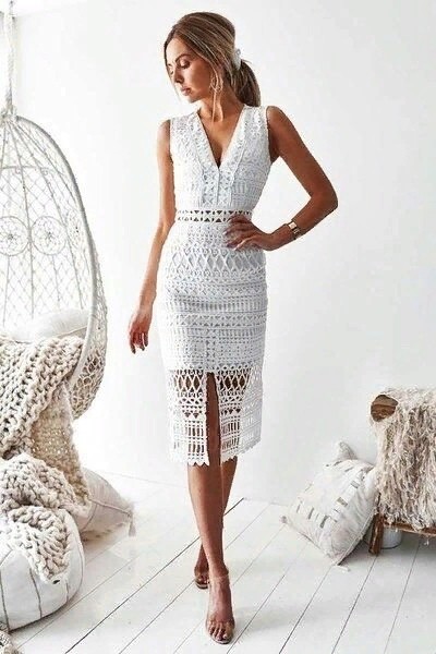 Красивые белые платья