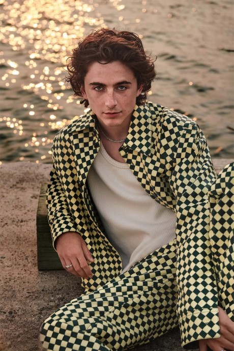 Тимоти Шаламе (Timothée Chalamet) в фотосессии для журнала GQ USA (2023)