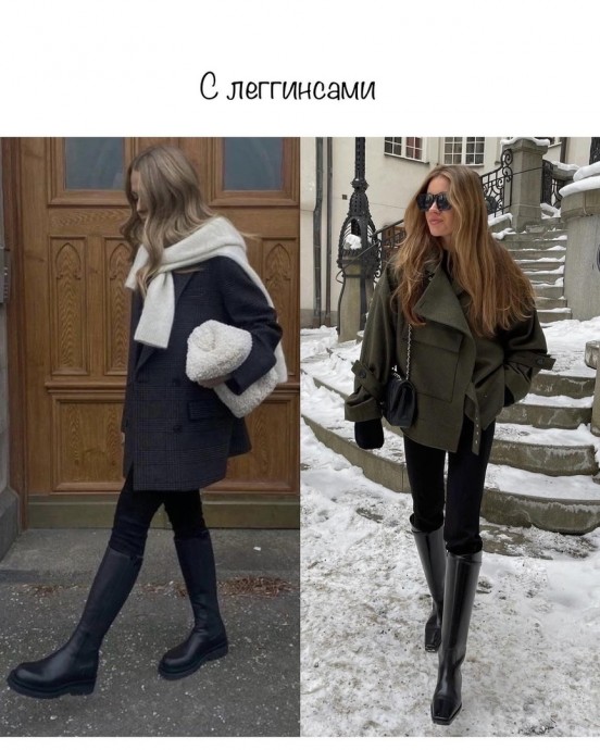 Сапоги-трубы и образы с ними