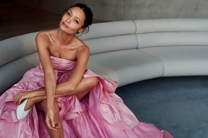 Thandie Newton for PorterEdit by Liz Collins