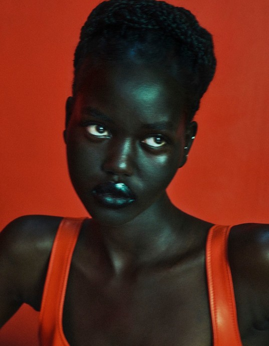 Адут Акеч (Adut Akech) появилась на страницах августовского выпуска Elle US Адут Акеч (Adut Akech) появилась на страницах августовского выпуска Elle US