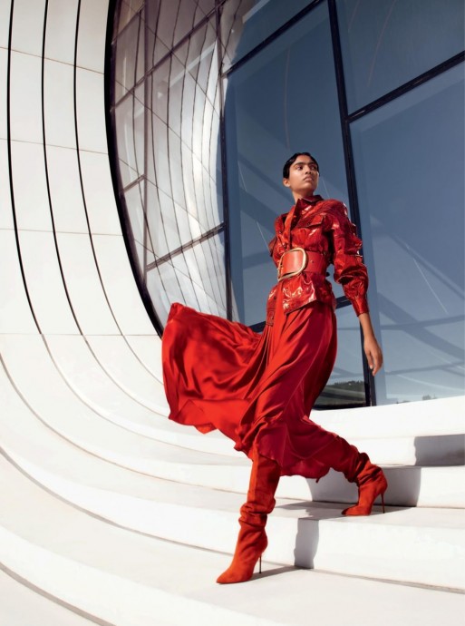 Anugraha Natarajan for Harper's Bazaar India by Kay Sukumar